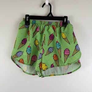 BOA Colorful Ice Cream Print Running‎ Shorts Size Small